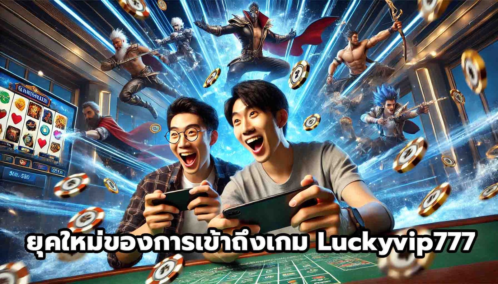 ยุคใหม่ของการเข้าถึงเกม Luckyvip777-15