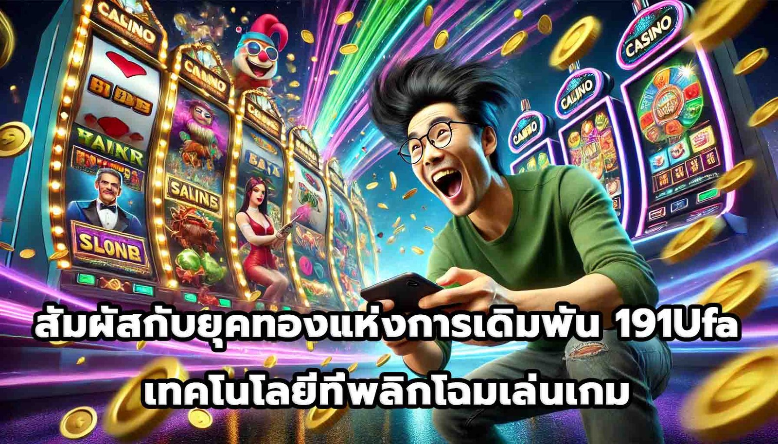 สัมผัสกับยุคทองแห่งการเดิมพัน 191Ufa เทคโนโลยีที่พลิกโฉมเล่นเกม-14