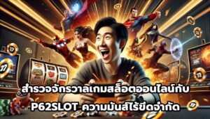 สำรวจจักรวาลเกมสล็อตออนไลน์กับ P62SLOTความมันส์ไร้ขีดจำกัด-1