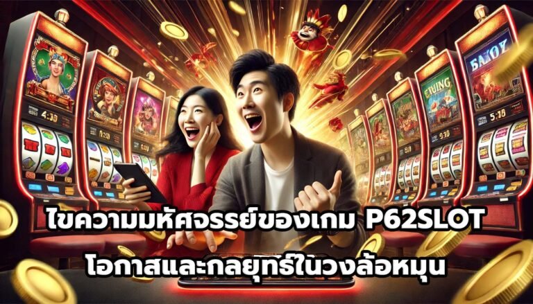 ไขความมหัศจรรย์ของเกม P62SLOT โอกาสและกลยุทธ์ในวงล้อหมุน-5